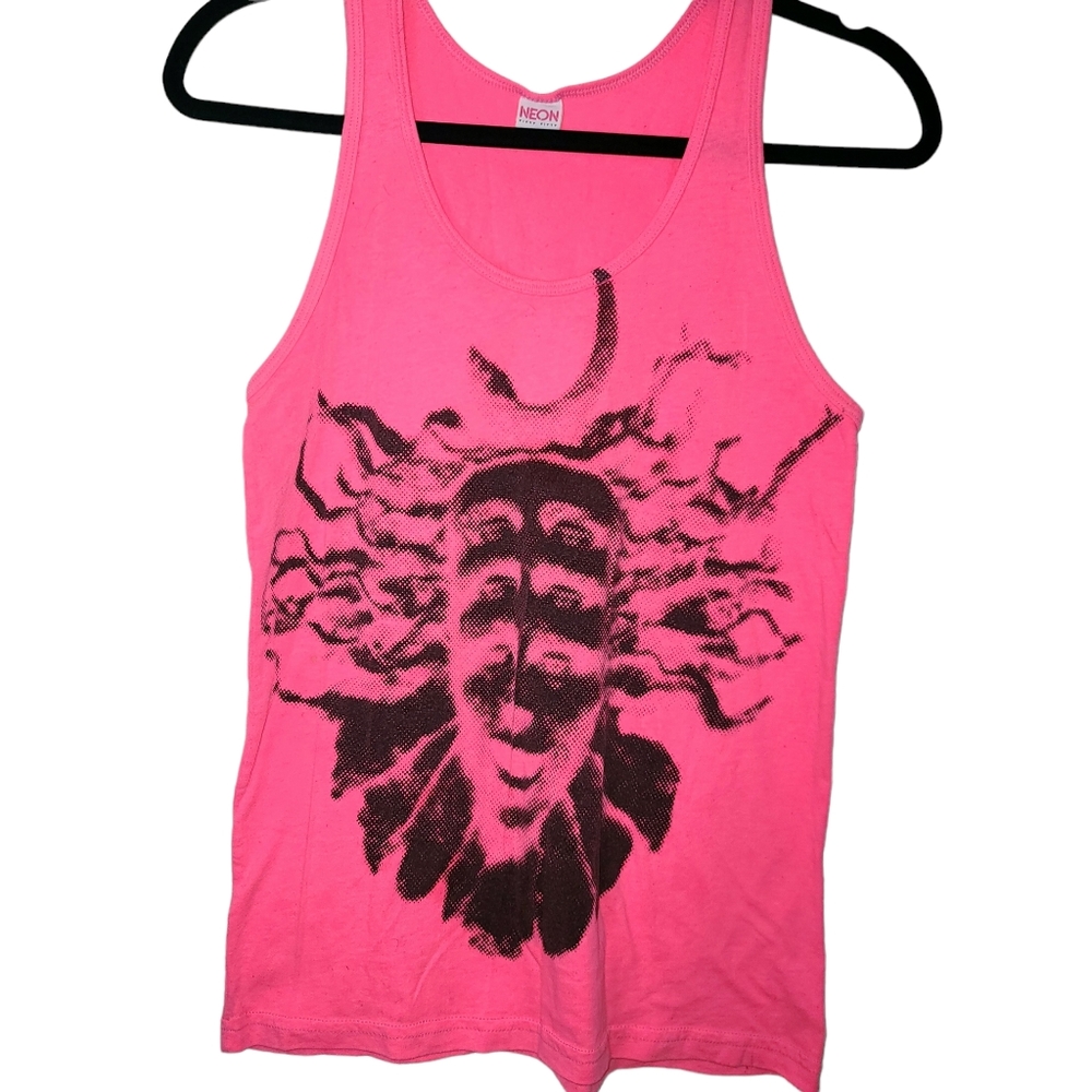 Vintage Shpongle Tank Top Hot Pink